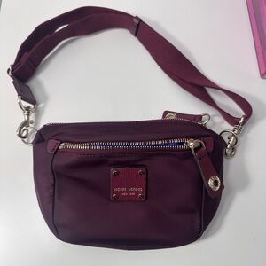 Henri Bendel Burgundy Crossbody Bag